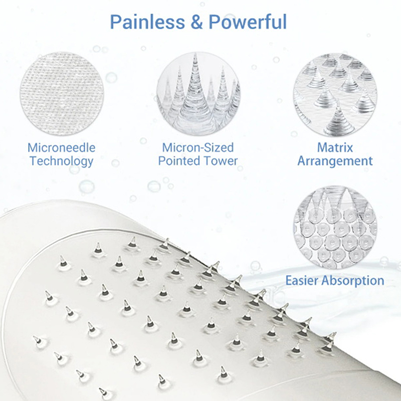 Microneedle Patch Eye - 1Pair Acid Microneedle Eye Patches Mask