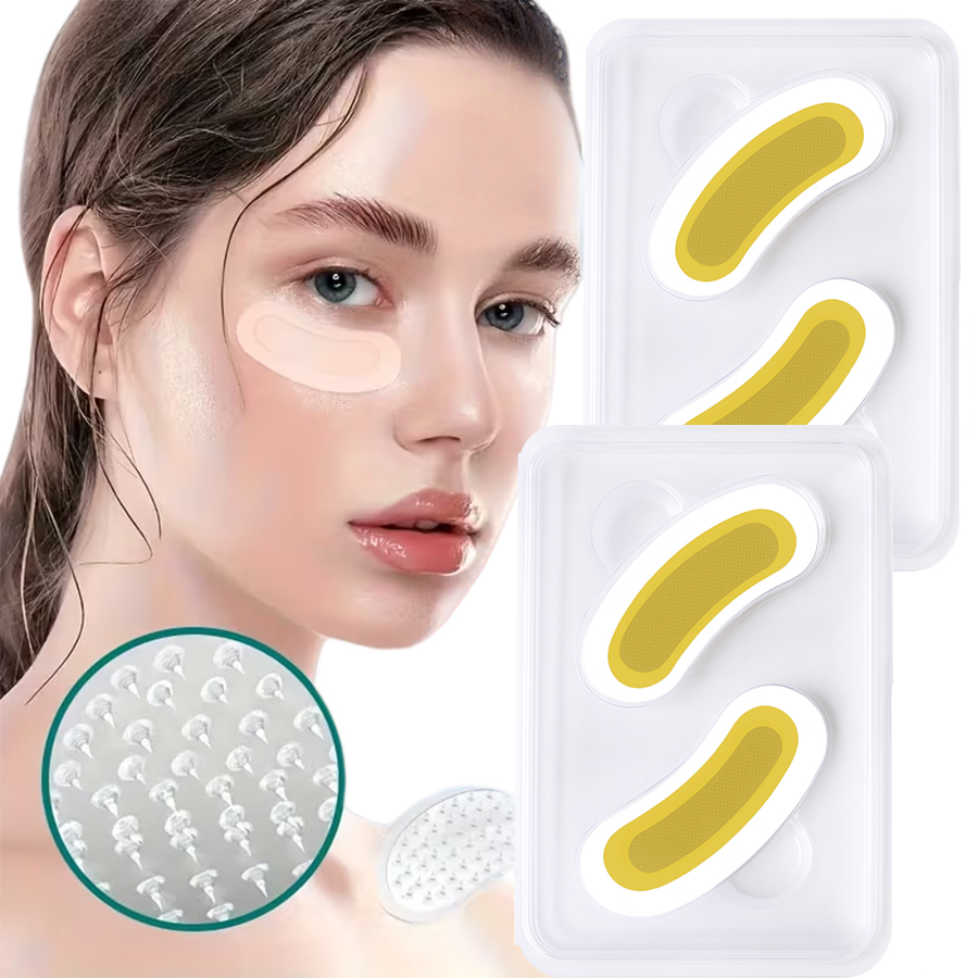 Microneedle Patch Eye - 2PCS Retinol microneedle eye patch（≤0.3mm) suitable