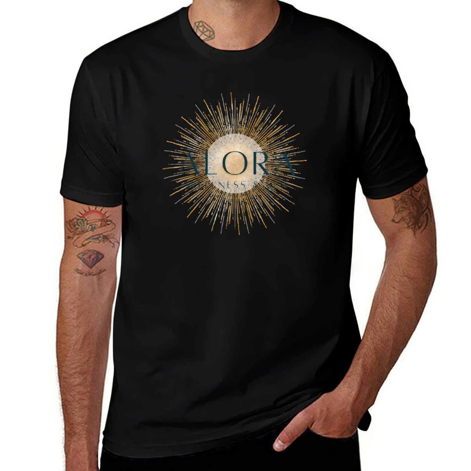 Spa Wellness Fort - Alora wellness spa T-Shirt Simple Print
