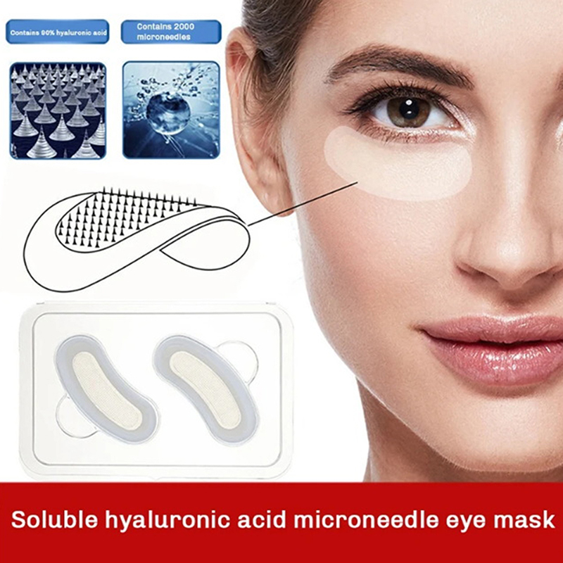 1Pair Acid Microneedle Eye Pat - Microneedle Patch Eye ulasan dan harga