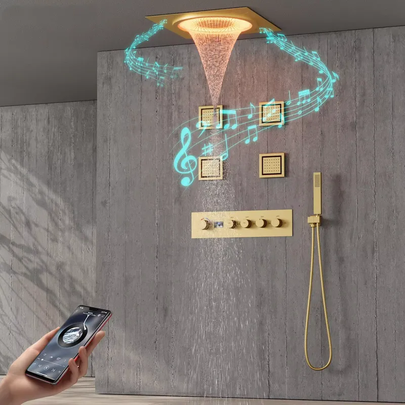 Smart LED Shower Set Bathroom  - Spa & Wellness Paradies Braunschweig ulasan dan harga