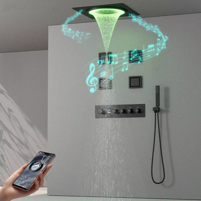Smart LED Shower Set Bathroom  - Spa & Wellness Paradies Braunschweig ulasan dan harga