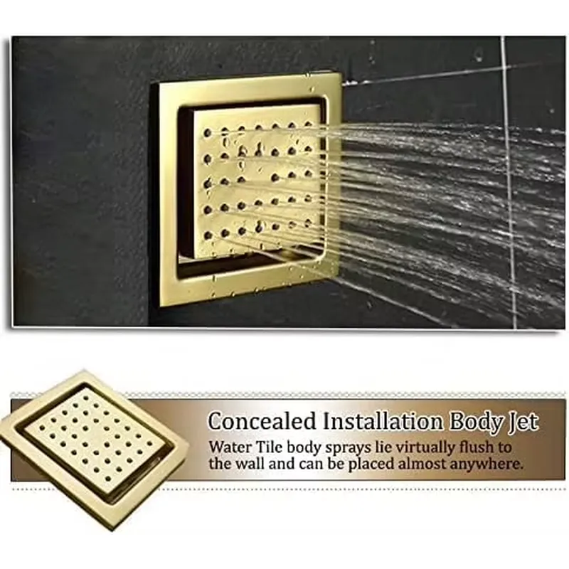 Smart LED Shower Set Bathroom  - Spa & Wellness Paradies Braunschweig ulasan dan harga