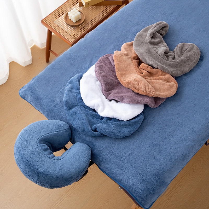 Coral Fleece Beauty Salon Bed  - Spa Wellness And Beauty ulasan dan harga