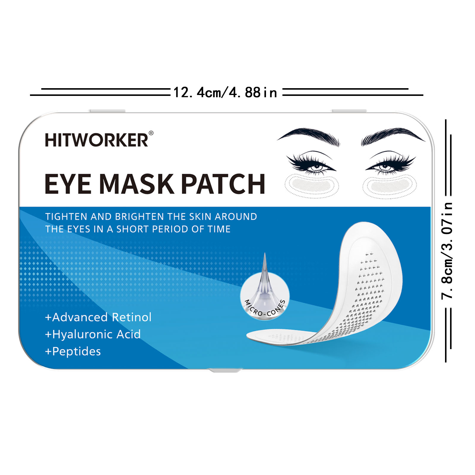 Precision Skincare Deep Cleans - Microneedle Patch Eye ulasan dan harga