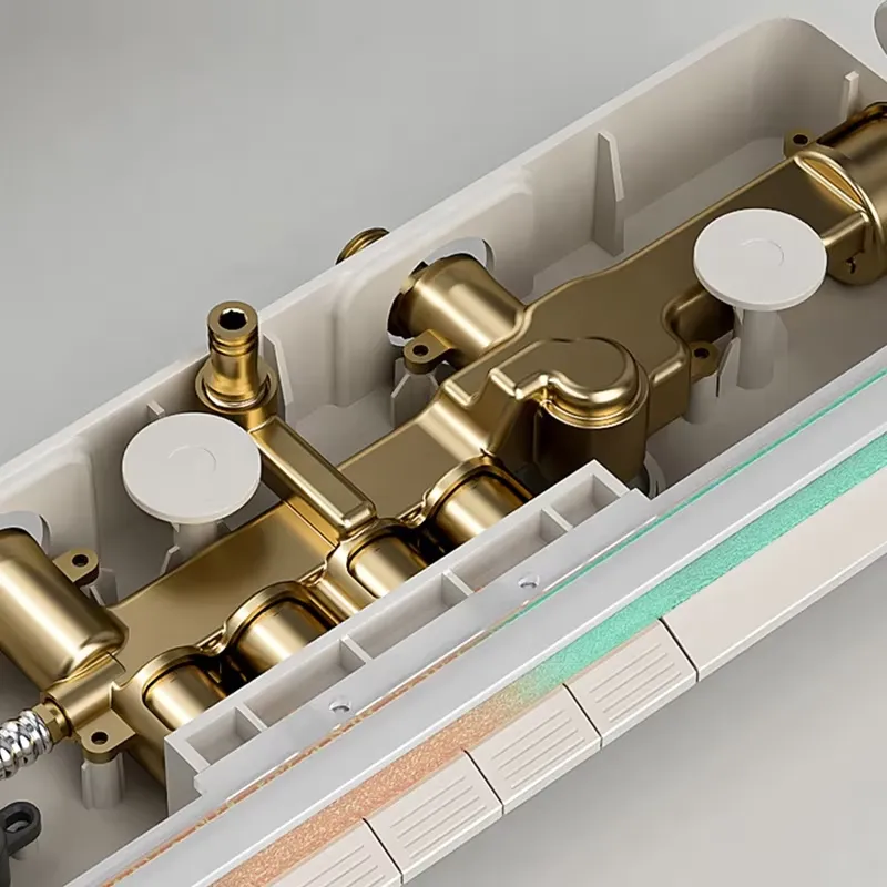 Brass Digital Waterfall Shower - Spa & Wellness Paradies Braunschweig ulasan dan harga