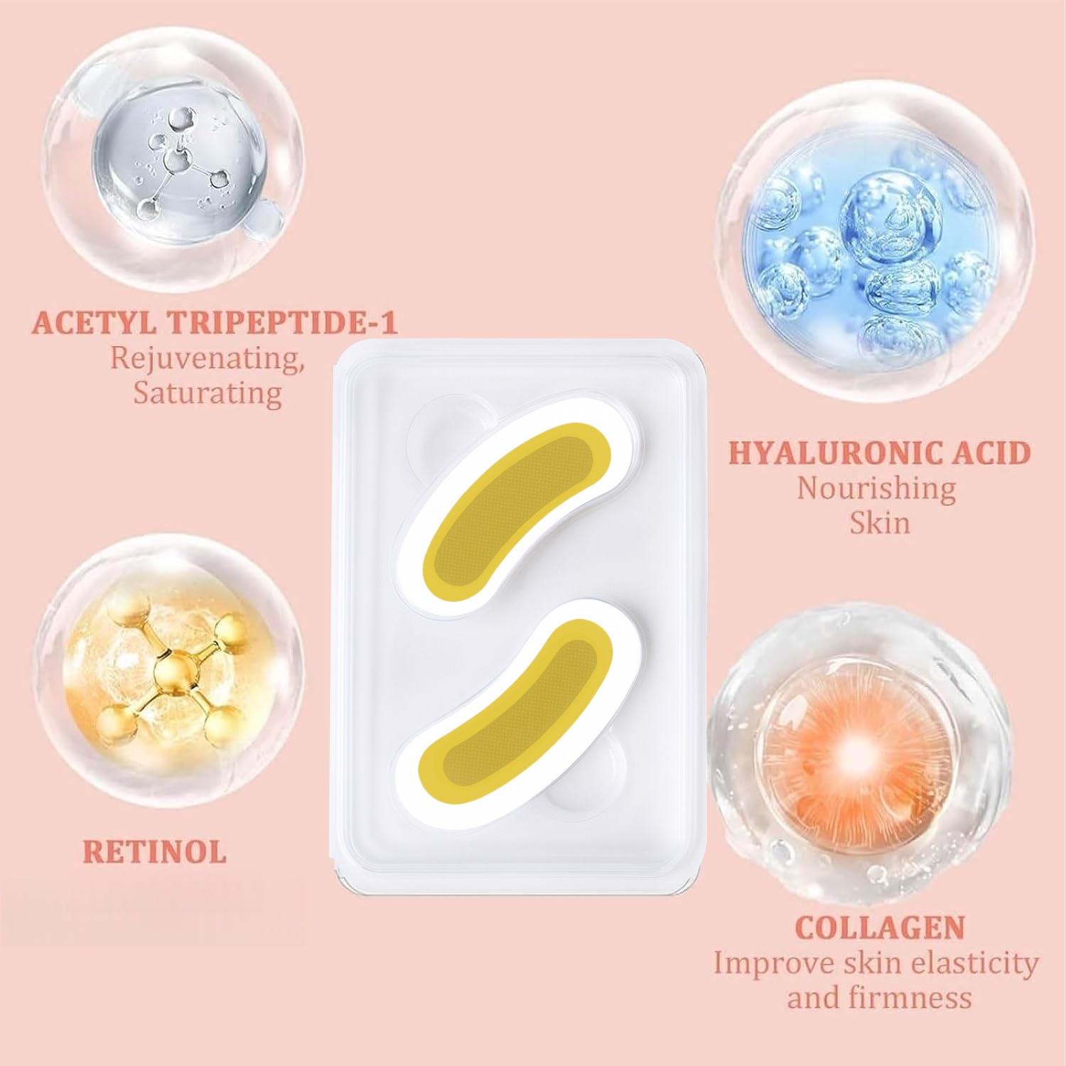 2PCS Retinol microneedle eye p - Microneedle Patch Eye ulasan dan harga