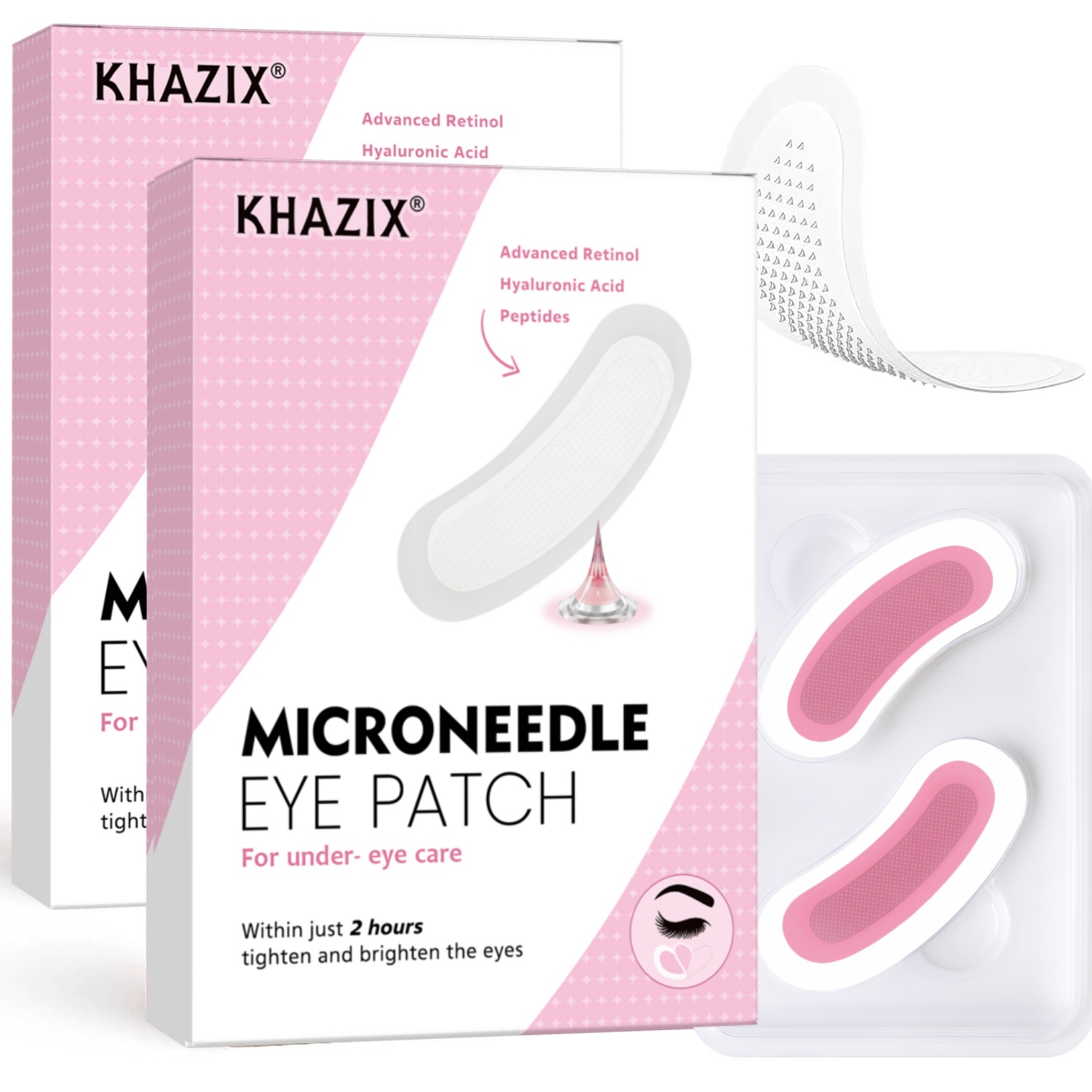 Retinol Microneedle Eye Patche - Microneedle Patch Eye ulasan dan harga
