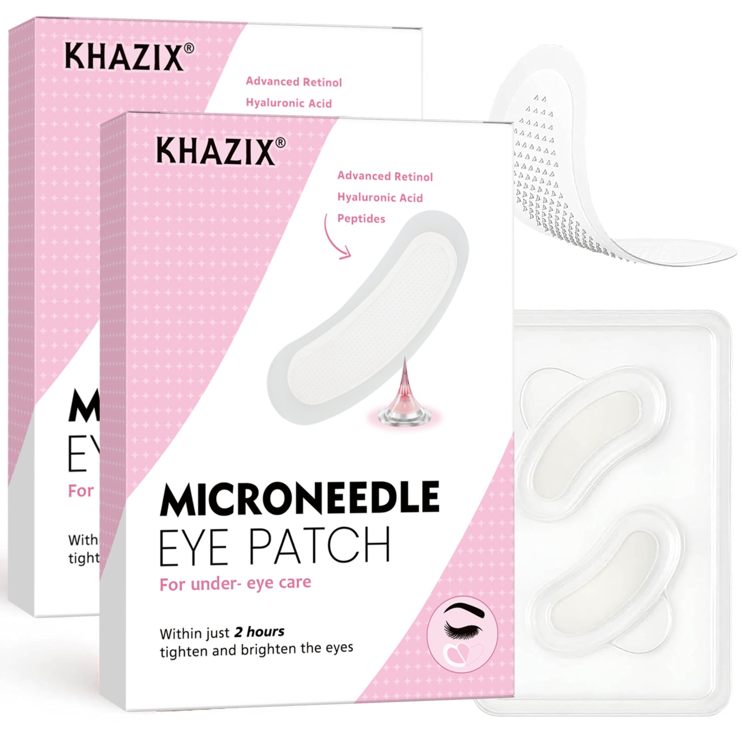 Retinol Microneedle Eye Patche - Microneedle Patch Eye ulasan dan harga