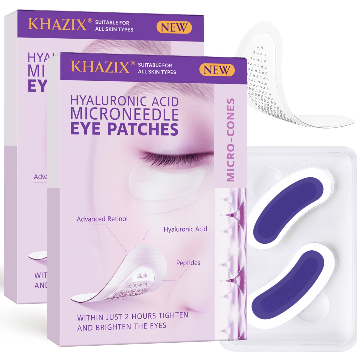 Retinol Microneedle Eye Patche - Microneedle Patch Eye ulasan dan harga