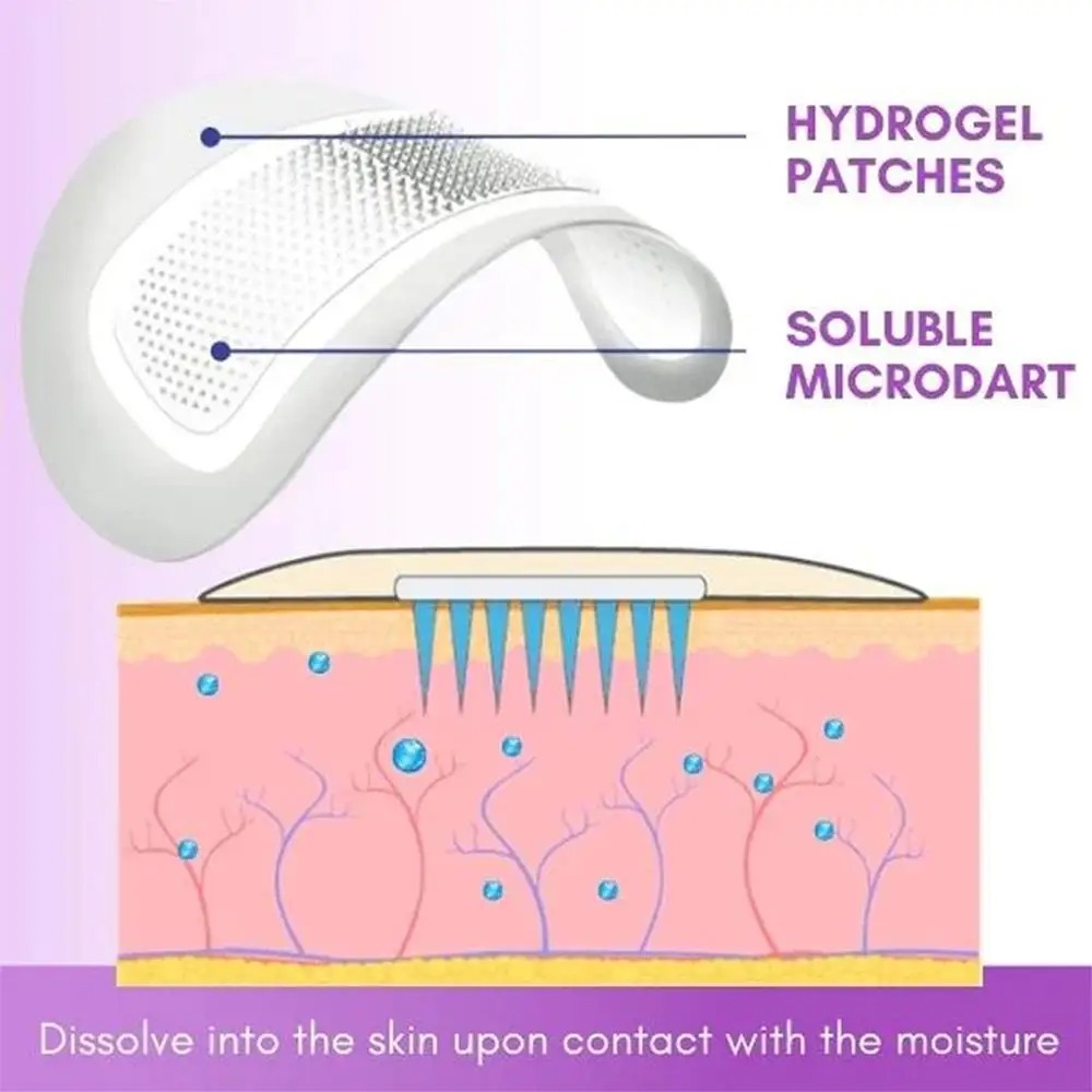 1 Pair Micro-needle Eye Patch  - Microneedle Patch Eye ulasan dan harga